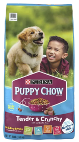 Purina Puppy Chow High Protein Dry Puppy Food, Tender & Crunchy With Real Beef, 30 lb. Bag (Purina Puppy Chow: Purina Puppy Chow)